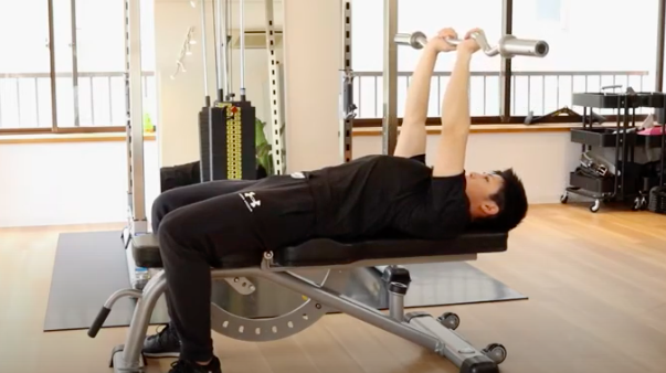 トライセプスエクステンション How To Training トレーニング動画